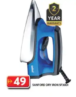 Grand Hyper Market SANFORD Ironbox offer