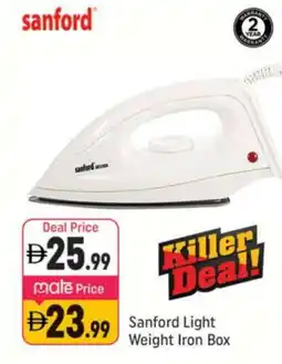 Shaklan SANFORD Ironbox offer