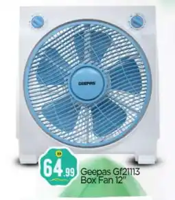 Bigmart GEEPAS Fan offer