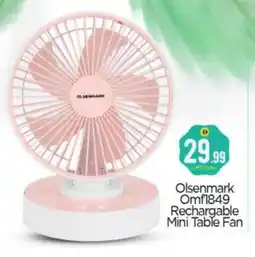 Bigmart OLSENMARK Fan offer