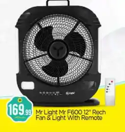 Bigmart MR. LIGHT Fan offer