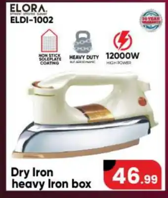 Bigmart ELORA Ironbox offer