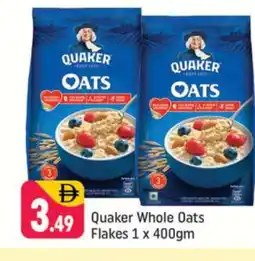 Shaklan QUAKER Oats offer