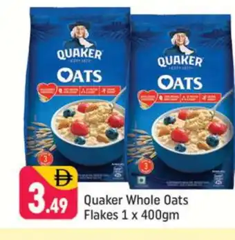 Shaklan QUAKER Oats offer