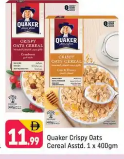 Shaklan QUAKER Oats offer