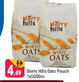 Shaklan BERRY HILLS Oats offer