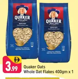 Shaklan QUAKER Oats offer