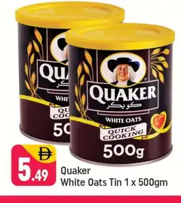 Shaklan QUAKER Oats offer
