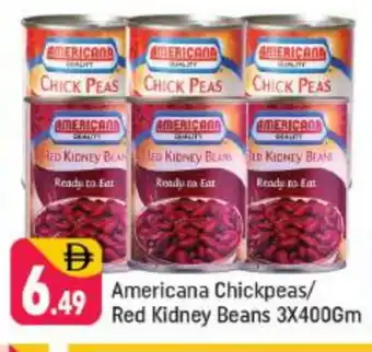 Shaklan AMERICANA Chick Peas offer