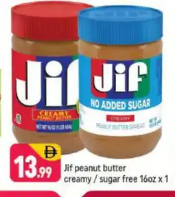 Shaklan JIF Peanut Butter offer