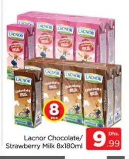 Al Madina LACNOR Flavoured Milk offer