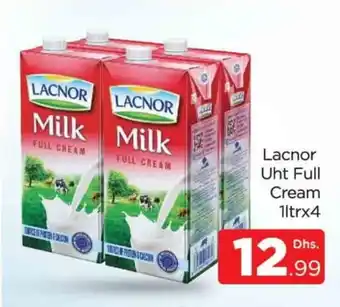 Al Madina LACNOR Long Life / UHT Milk offer