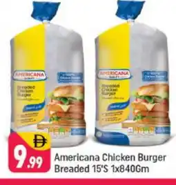 Shaklan AMERICANA Chicken Burger offer
