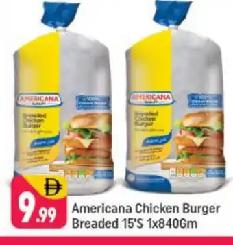 Shaklan AMERICANA Chicken Burger offer