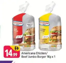 Shaklan AMERICANA Chicken Burger offer