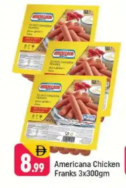 Shaklan AMERICANA Chicken Franks offer