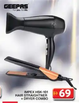 Grand Hyper Market GEEPAS Hair Appliances offer