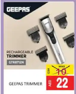 Mango Hypermarket LLC GEEPAS Remover / Trimmer / Shaver offer