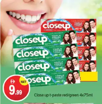 Talal Market CLOSE UP Toothpaste offer
