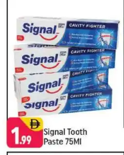 Shaklan SIGNAL Toothpaste offer