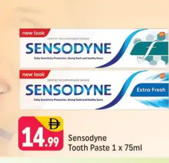 Shaklan SENSODYNE Toothpaste offer