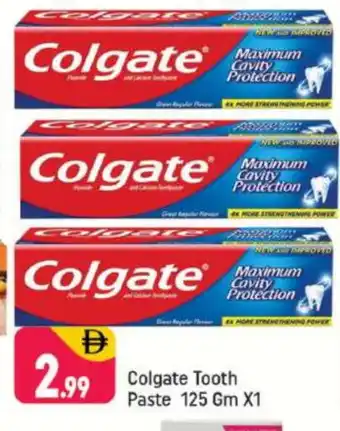 Shaklan COLGATE Toothpaste offer