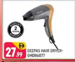 Shaklan GEEPAS Hair Appliances offer