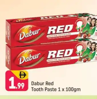 Shaklan DABUR RED Toothpaste offer