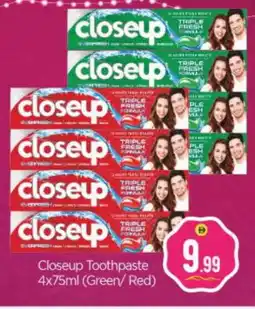 Bigmart CLOSE UP Toothpaste offer