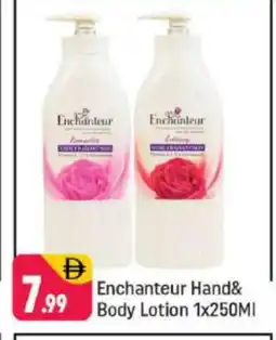 Shaklan Enchanteur Body Lotion & Cream offer