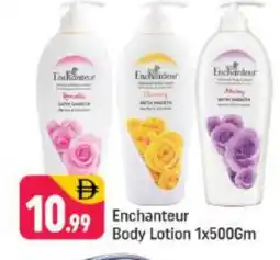 Shaklan Enchanteur Body Lotion & Cream offer