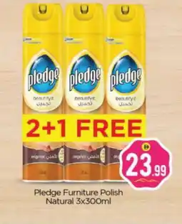 Bigmart PLEDGE Furniture Care offer