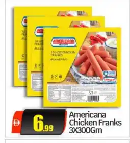 Bigmart AMERICANA Chicken Franks offer