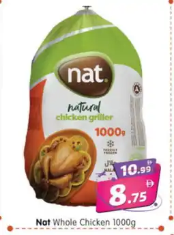 Al Madina Hypermarket NAT Frozen Whole Chicken offer