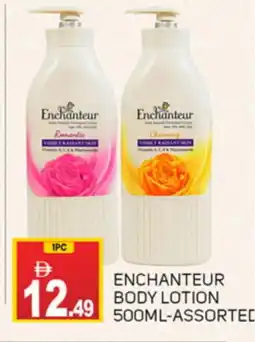 Talal Market Enchanteur Body Lotion & Cream offer