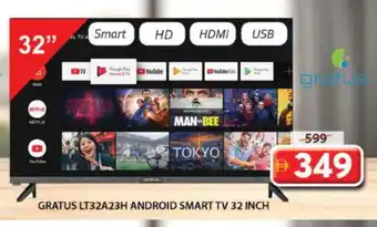 Grand Hyper Market GRATUS Smart TV offer