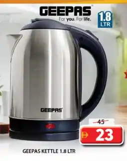Grand Hyper Market GEEPAS Kettle offer