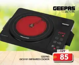 Grand Hyper Market GEEPAS Infrared Cooker offer