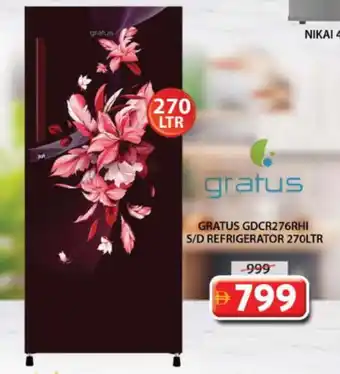 Grand Hyper Market NIKAI Refrigerator offer