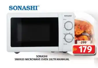 Grand Hyper Market SONASHI Microwave Oven offer