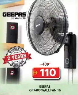Grand Hyper Market GEEPAS Fan offer