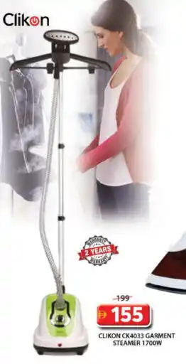 Grand Hyper Market CLIKON Garment Steamer offer