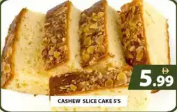 Grand Mall Sharjah Cashew slice cake 5's offer