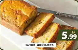 Grand Mall Sharjah Carrot slice cake 5's offer