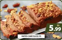 Grand Mall Sharjah Dates cake slice 5's offer