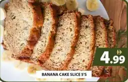Grand Mall Sharjah Banana cake slice 5's offer