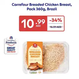 Carrefour Carrefour Breaded Chicken Breast offer