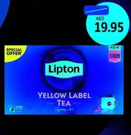 Union Coop Lipton Yellow Label Tea 200's offer