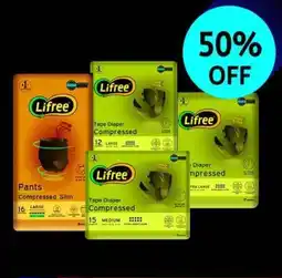 Union Coop Lifree Diaper Assorted offer