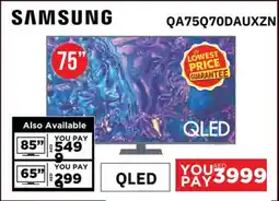 Emax Samsung QLED QA75Q70DAUXZN offer